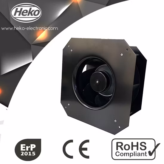 Ventilatore centrifugo con curva all'indietro Ec 225 con staffa
