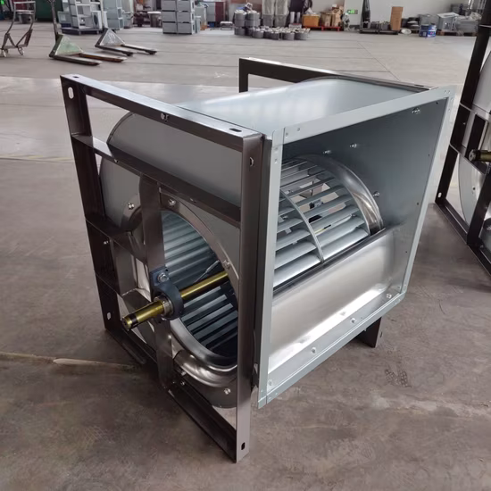 Personalizzazione autostradale Ventilatore di scarico centrifugo senza spazzole curvo in avanti DC/Ec per uso industriale