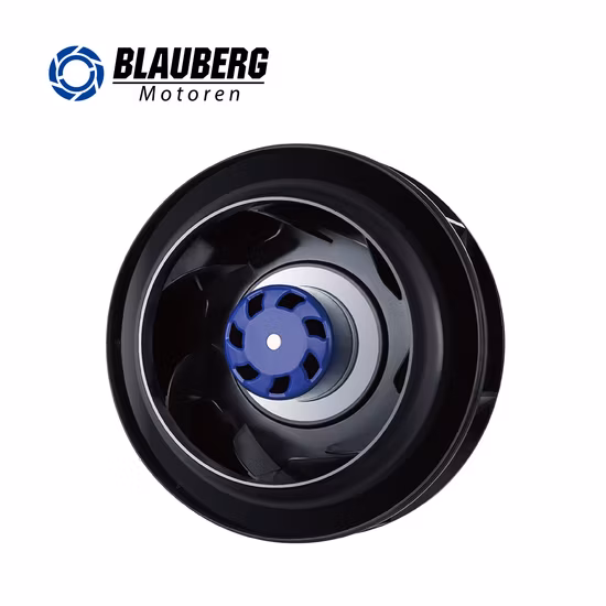 Ventilatore centrifugo industriale ad alta pressione AC 220V 240V DC Ec Ventilatore curvo all'indietro
