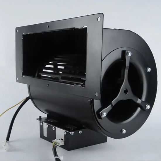 Ventilatore centrifugo per armadio AC DC Ec di alta qualità Ventilatore centrifugo compatto a doppio ingresso ad alto volume d'aria ad alta velocità